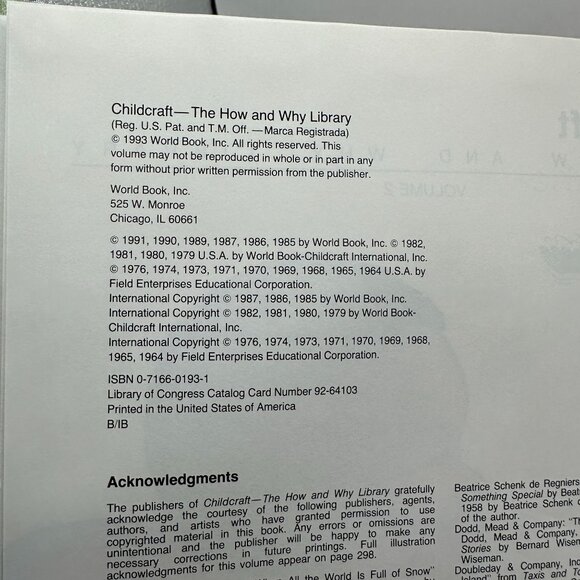 World Book Time To Read Volume 2 Hardcover Book - Picture 4 of 4